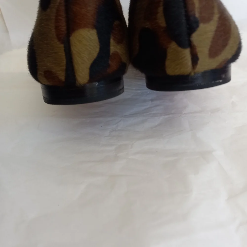 VERONICA BEARD Camo calf hair womens Loafers size 9.5 - Picture 10 of 12